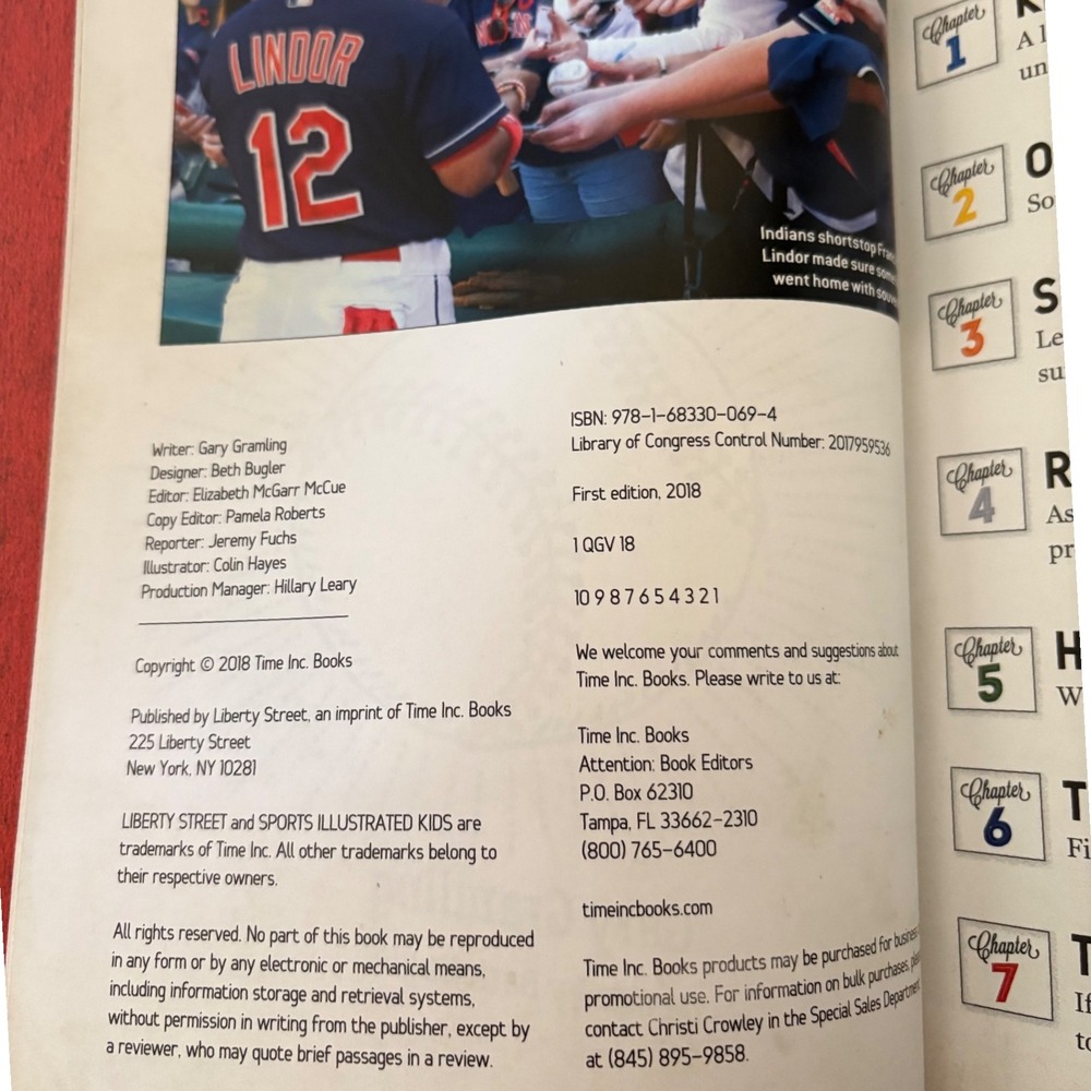 Sports Illustrated Kids The Baseball Fanbook Gary‎ Gramling Hardcover Birthday - Picture 4 of 14